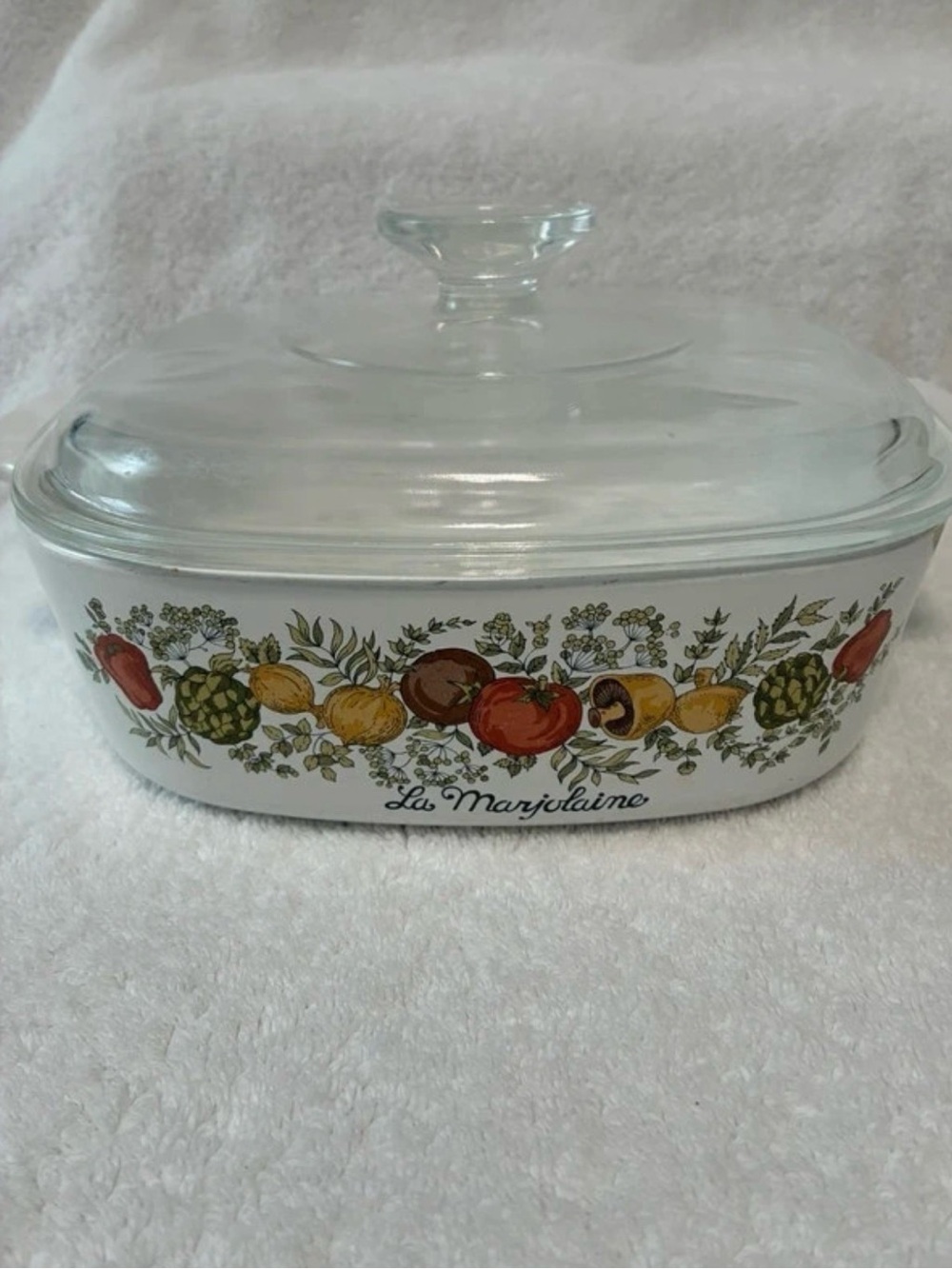 VTG CorningWare “Spice if Life” Casserole Dish